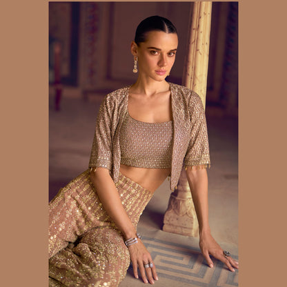 Zehra Mirror Muse Indo Western