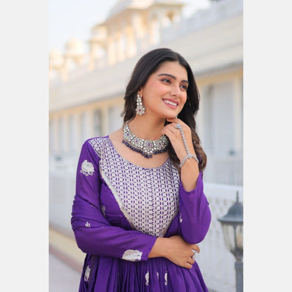 Rajwada Charm flared gown