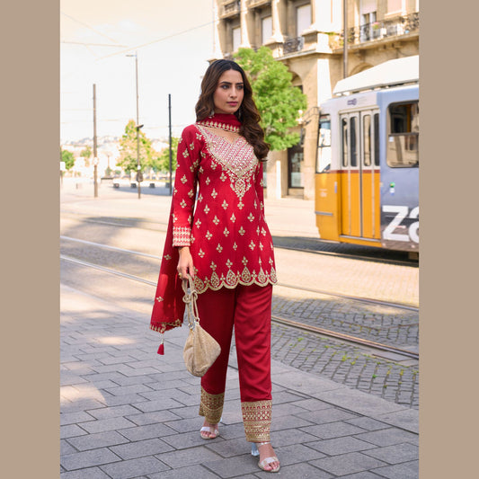 The Ruby Noor Ensemble Suit Salwar