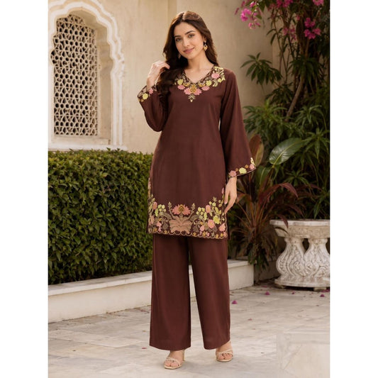 Shabnam Embroidered Rayon Co-Ord Set