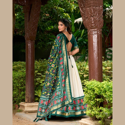 Rajwadi Bandhej Heritage Lehenga