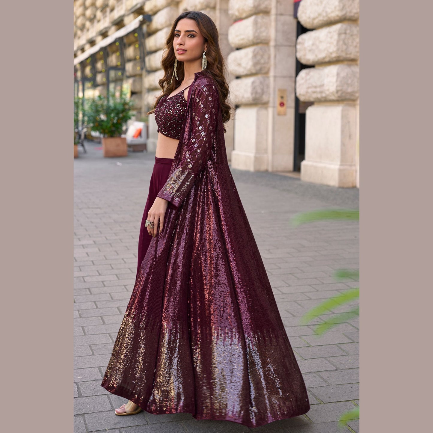 Aamira Zarkan Luxe Indo Western