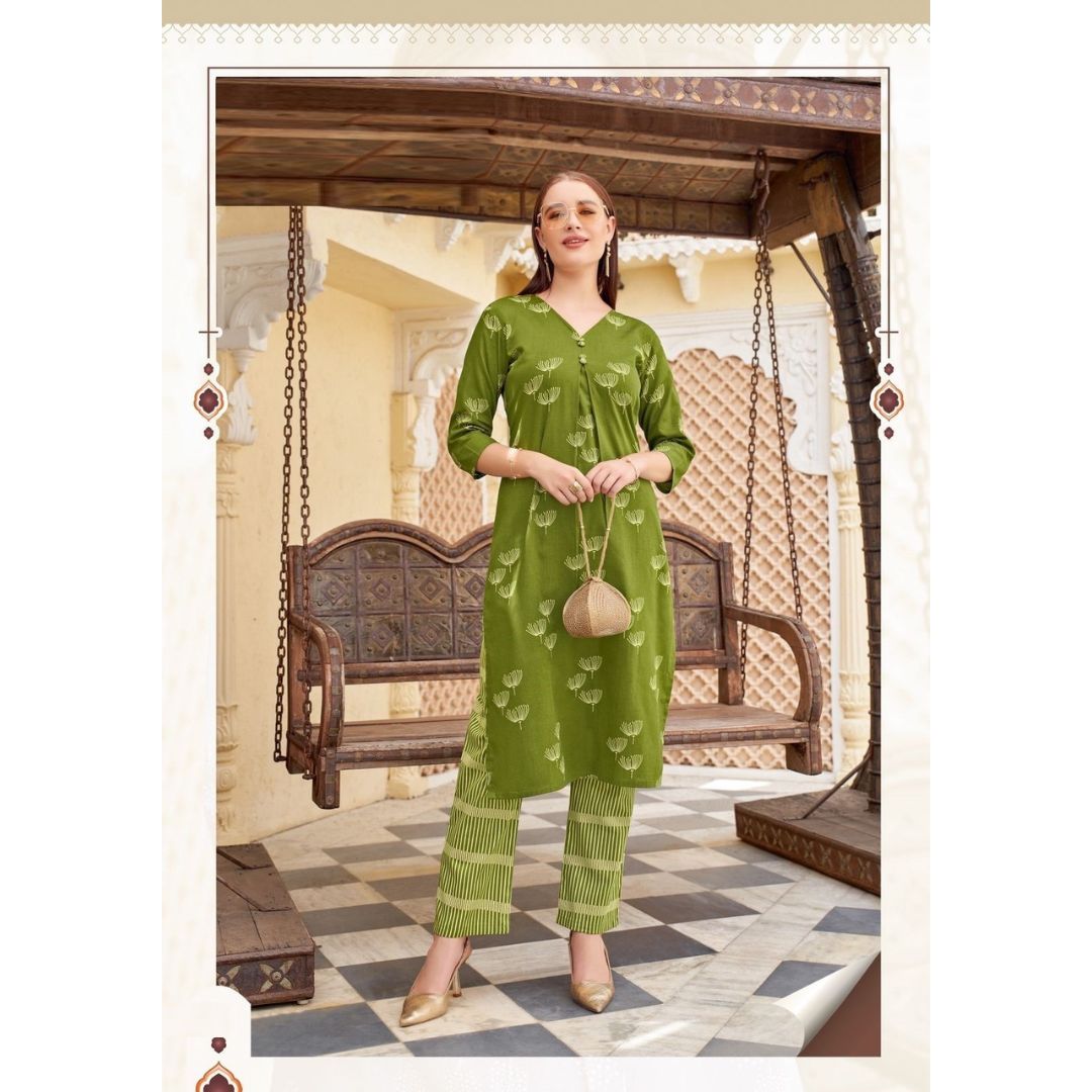 Rangrez Cotton Flex Co-ord Set