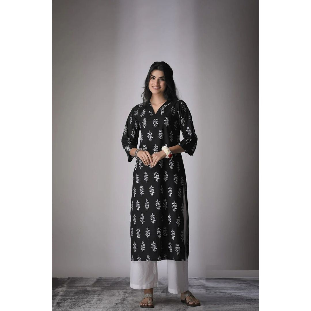 Comfort Fit Cambric Cotton Kurti