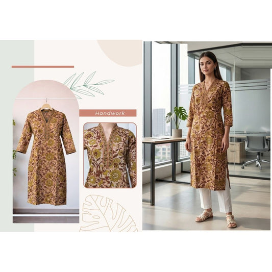 Everyday Grace Cotton A-Line Kurti
