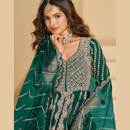 Emerald Enchantress Gown