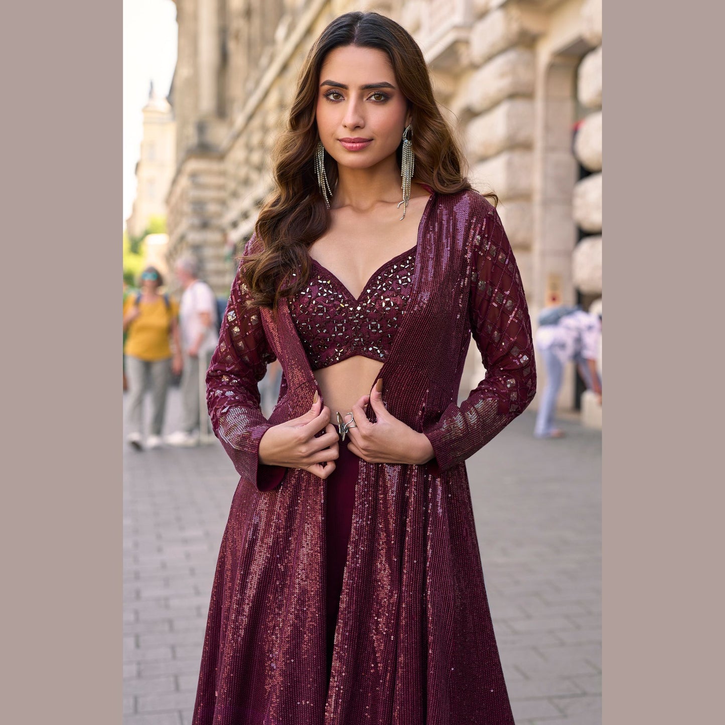 Aamira Zarkan Luxe Indo Western