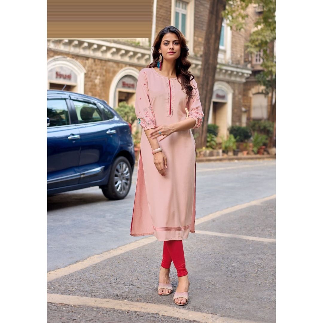 Meher A-Line Rayon Kurti