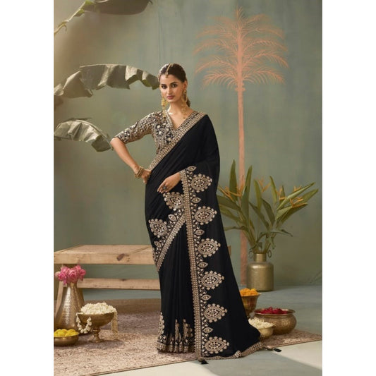 Zara Noir Luxe Party Saree