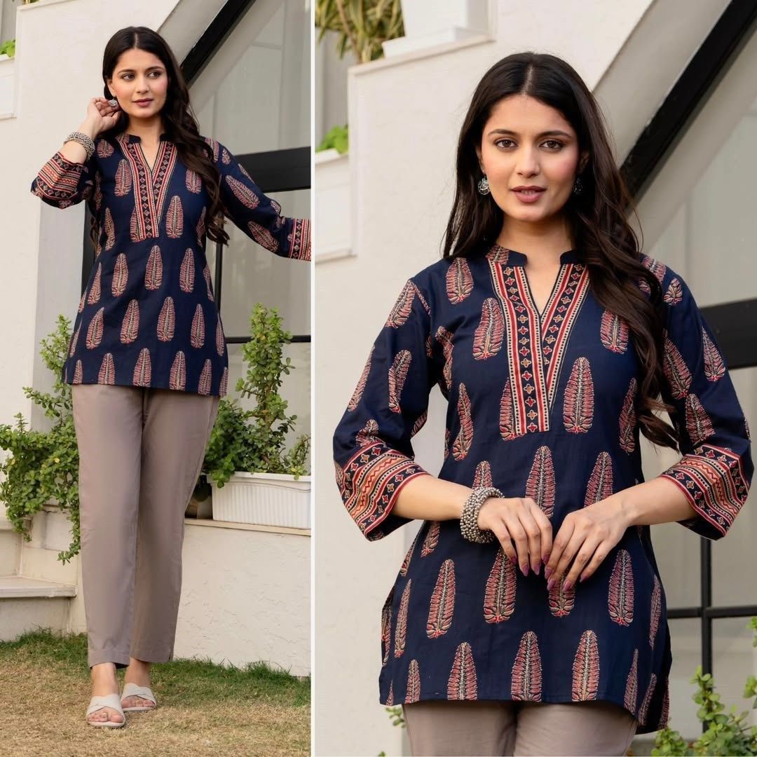 Urban Ease Cotton Tunic Kurti