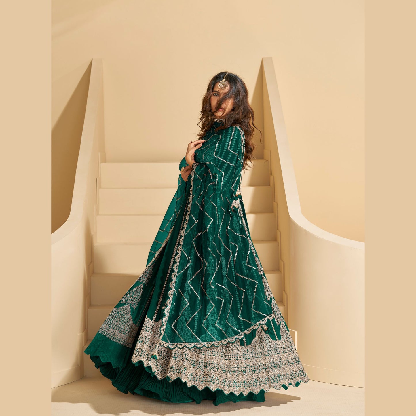 Emerald Enchantress Gown