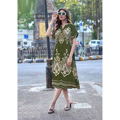 Zoya Kaftan-Style Rayon Kurti