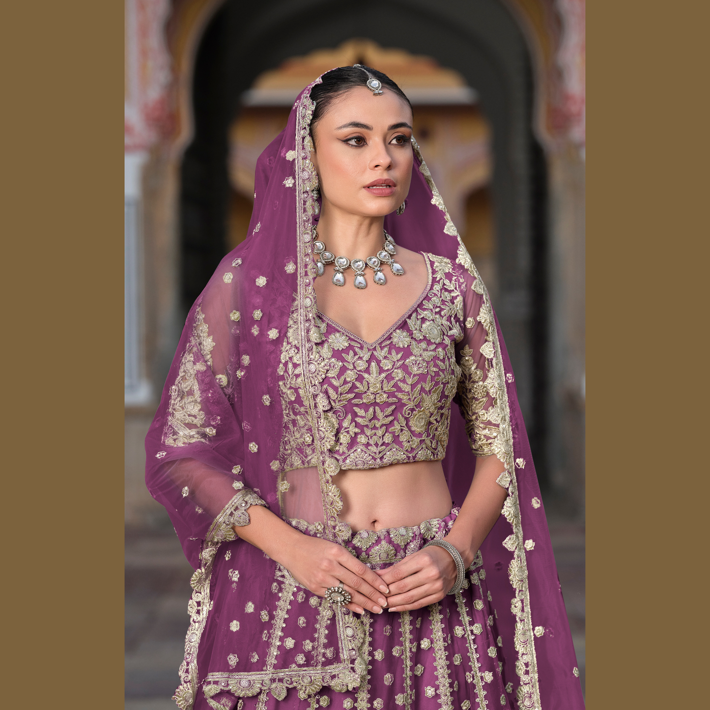 Designer Lehenga Choli Regal Purple