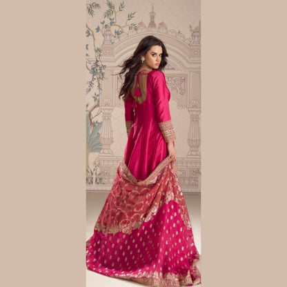 Aaradhya Viscose Silk Gown