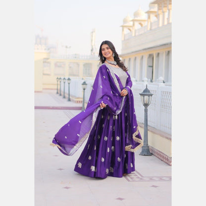 Rajwada Charm flared gown