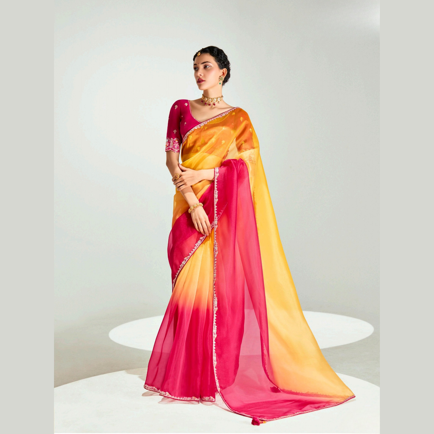 Zarbaft Saree