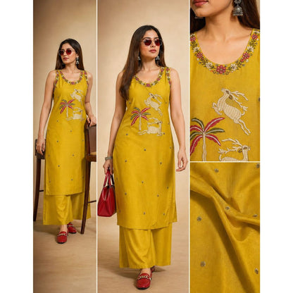 Vanika Hiran Print Cotton Set