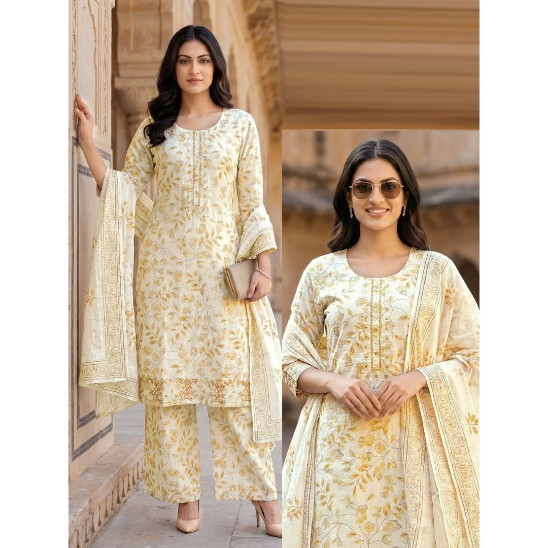 Noor Comfort Mal-Mal Cotton Suit Set