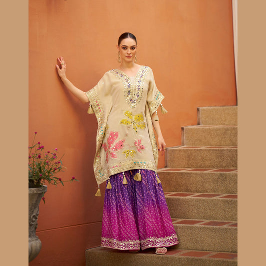 Royal Bloom Indo Western