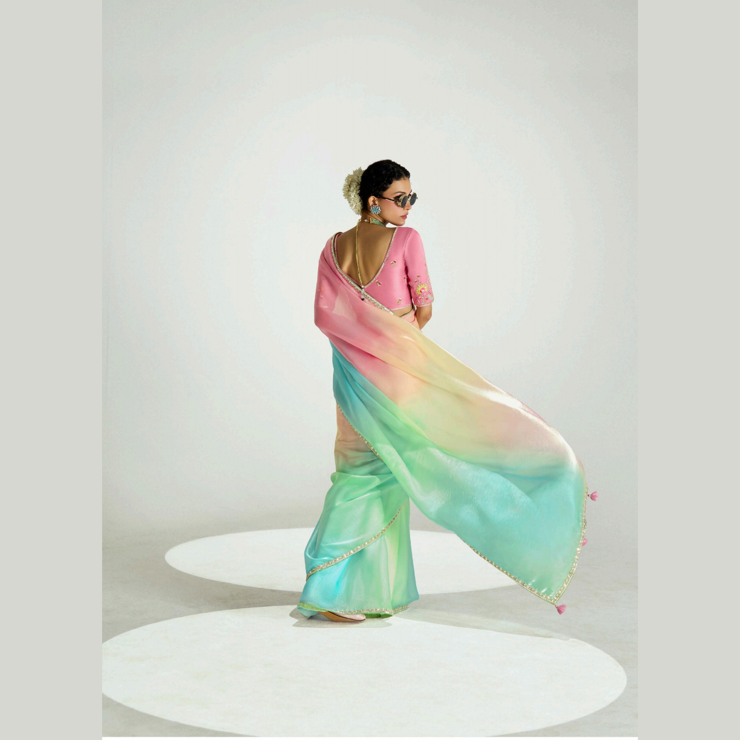 Noorani Resham Saree