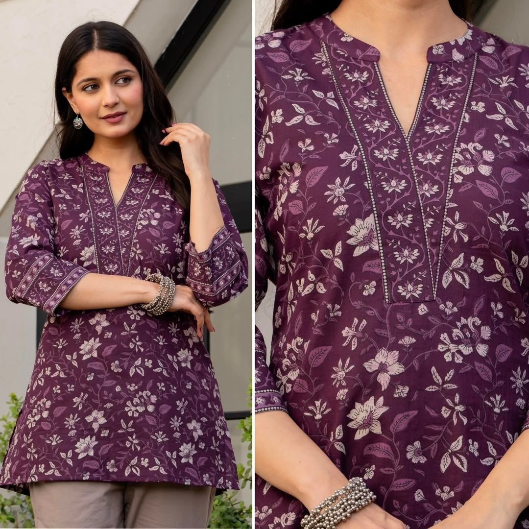 Urban Ease Cotton Tunic Kurti