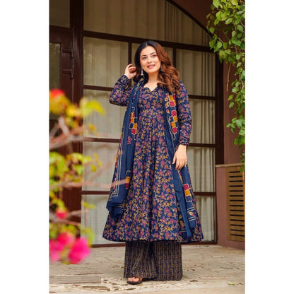 Zehra Luxe Muslin Digital Print Suit Set