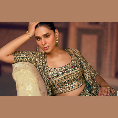 Noorzaan Georgette Glow Set