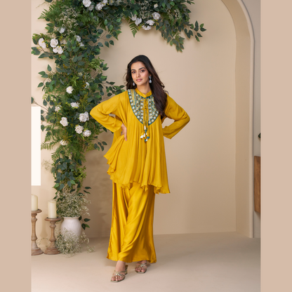 Sunehri Aabha Kurta with Palazzo set