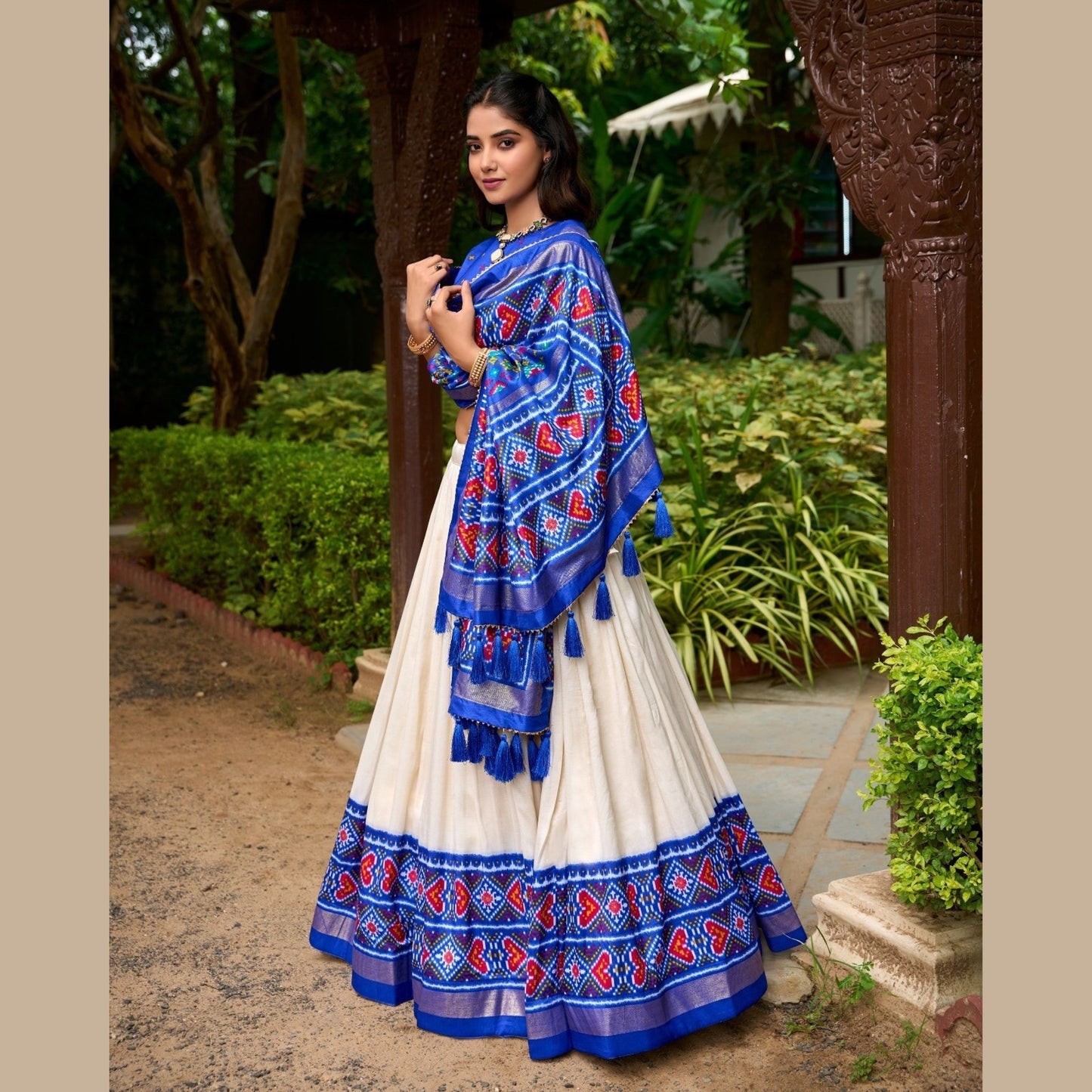 Kesar Kasturi Lehenga Set