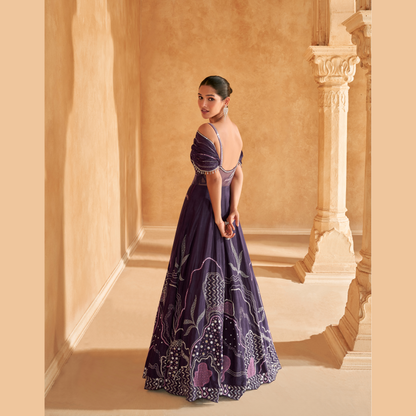 Timeless Indo Western Gown