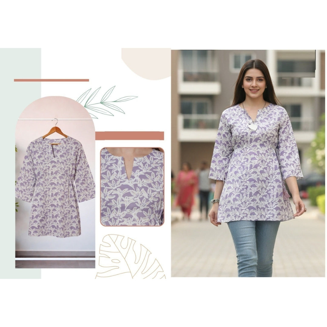 Daily Chic Cotton Short Top