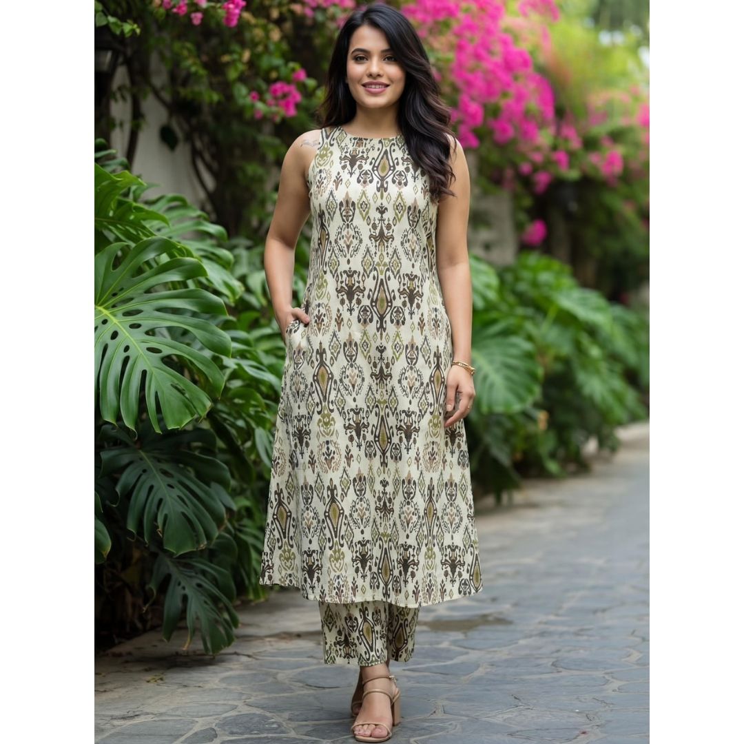 Noor Flex Cotton Printed Co-ord Set