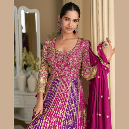 Noor-e-Nazakat Georgette Gown