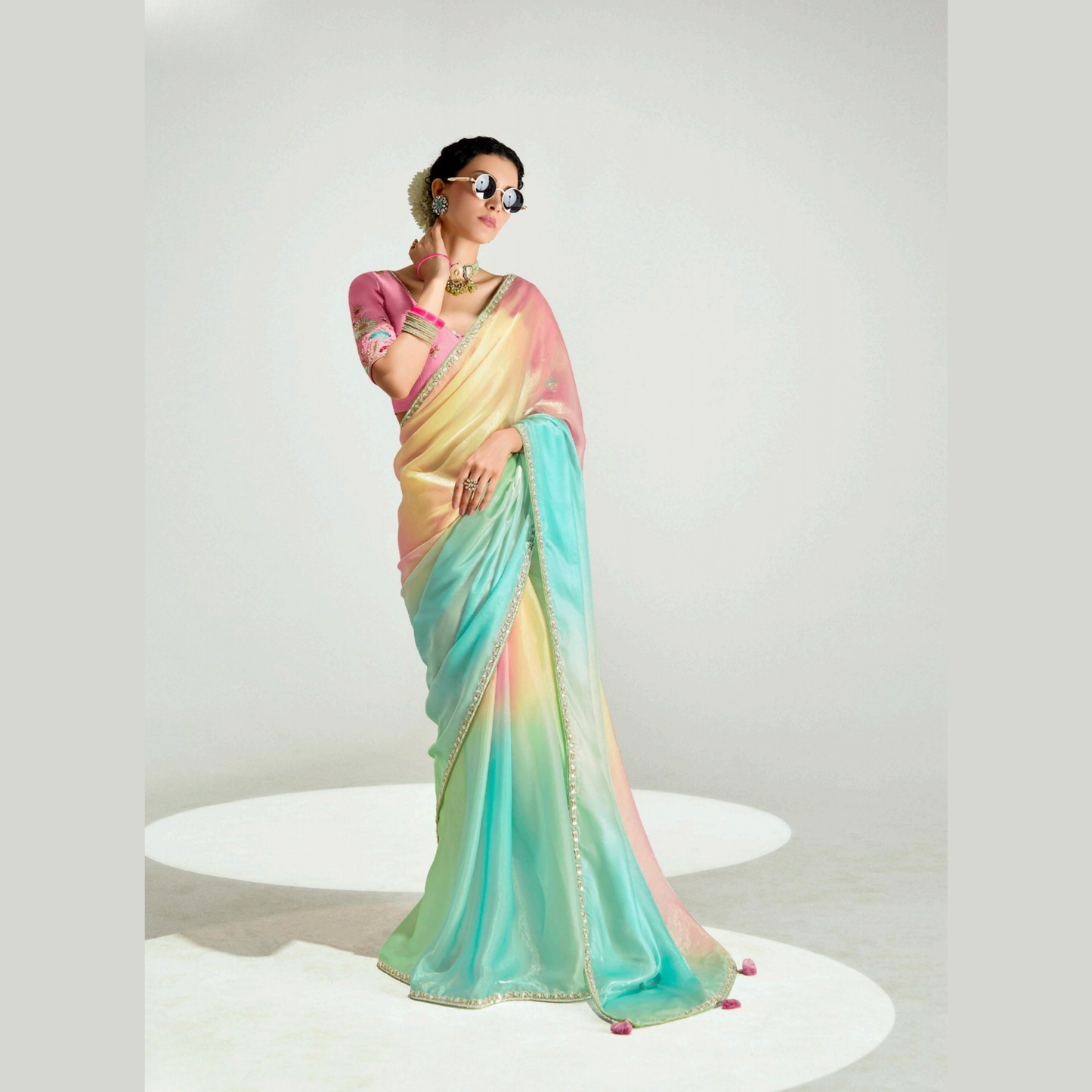 Noorani Resham Saree