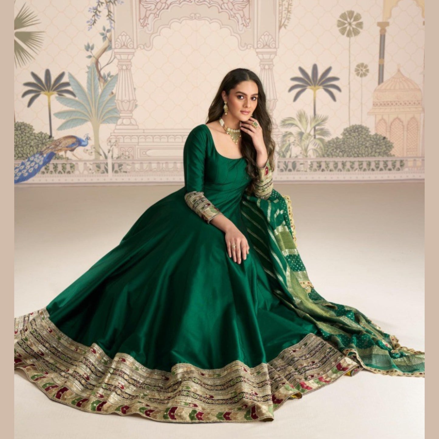 Suhana Zari Weaves Gown