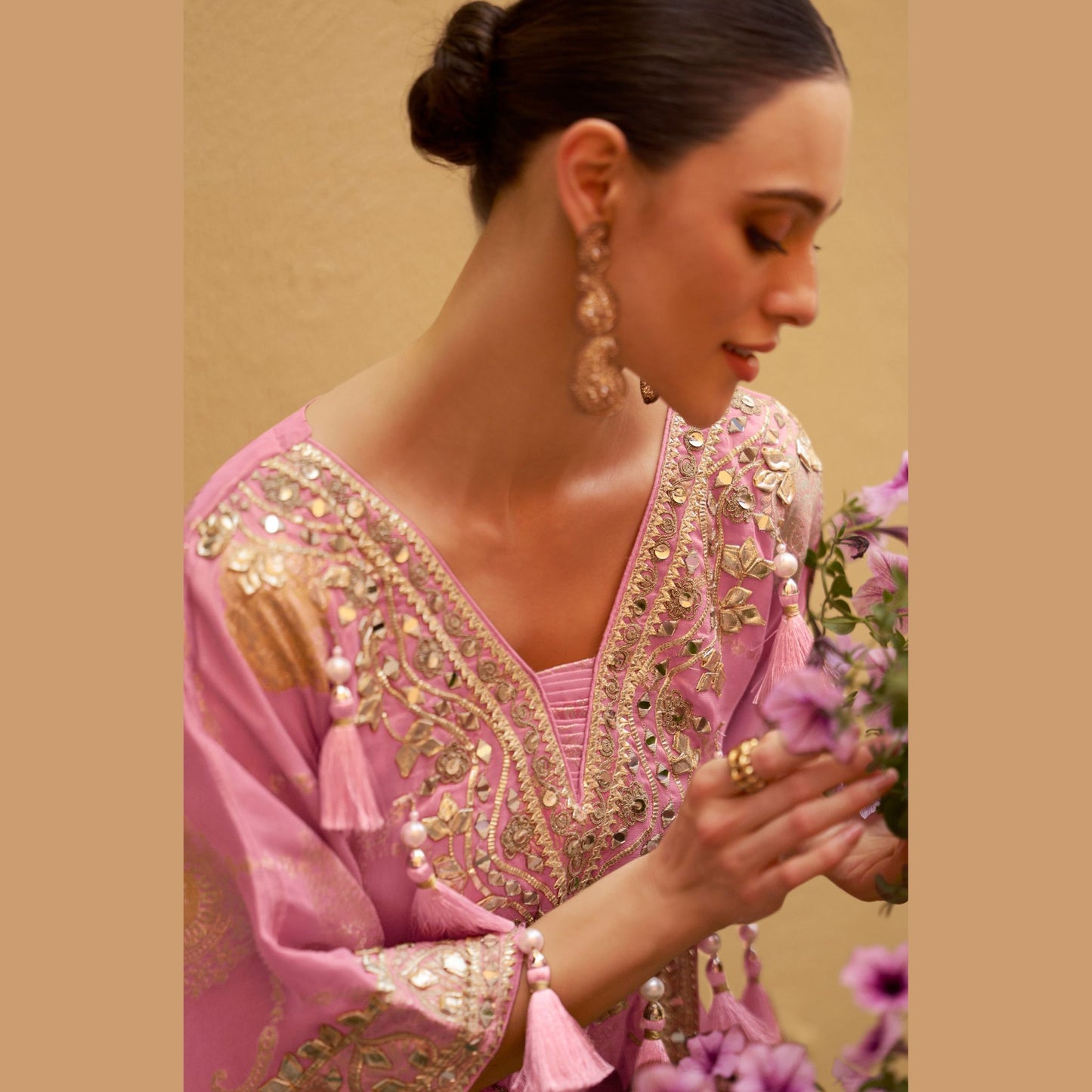 Blush Radiance Indo Western