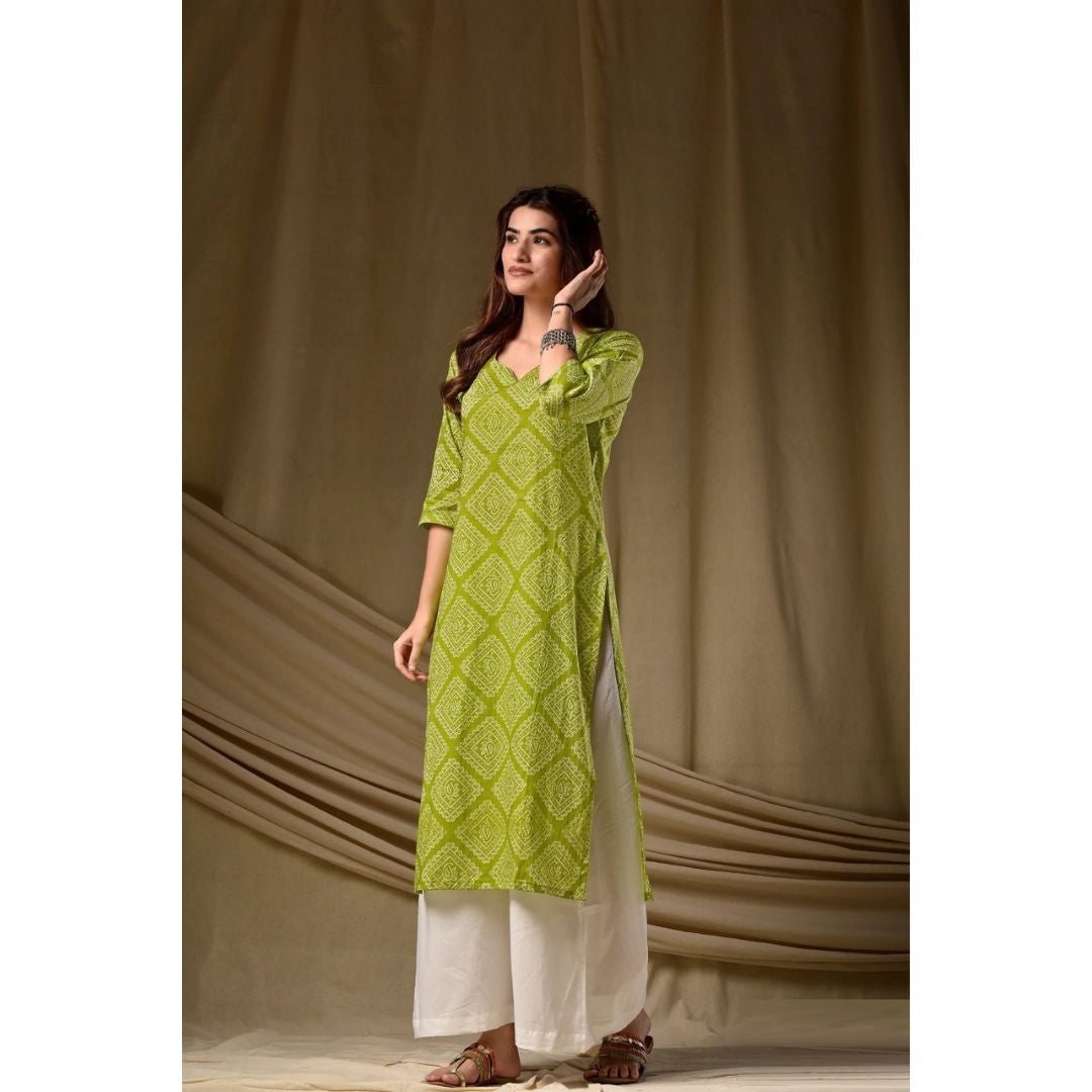 Comfort Fit Cambric Cotton Kurti