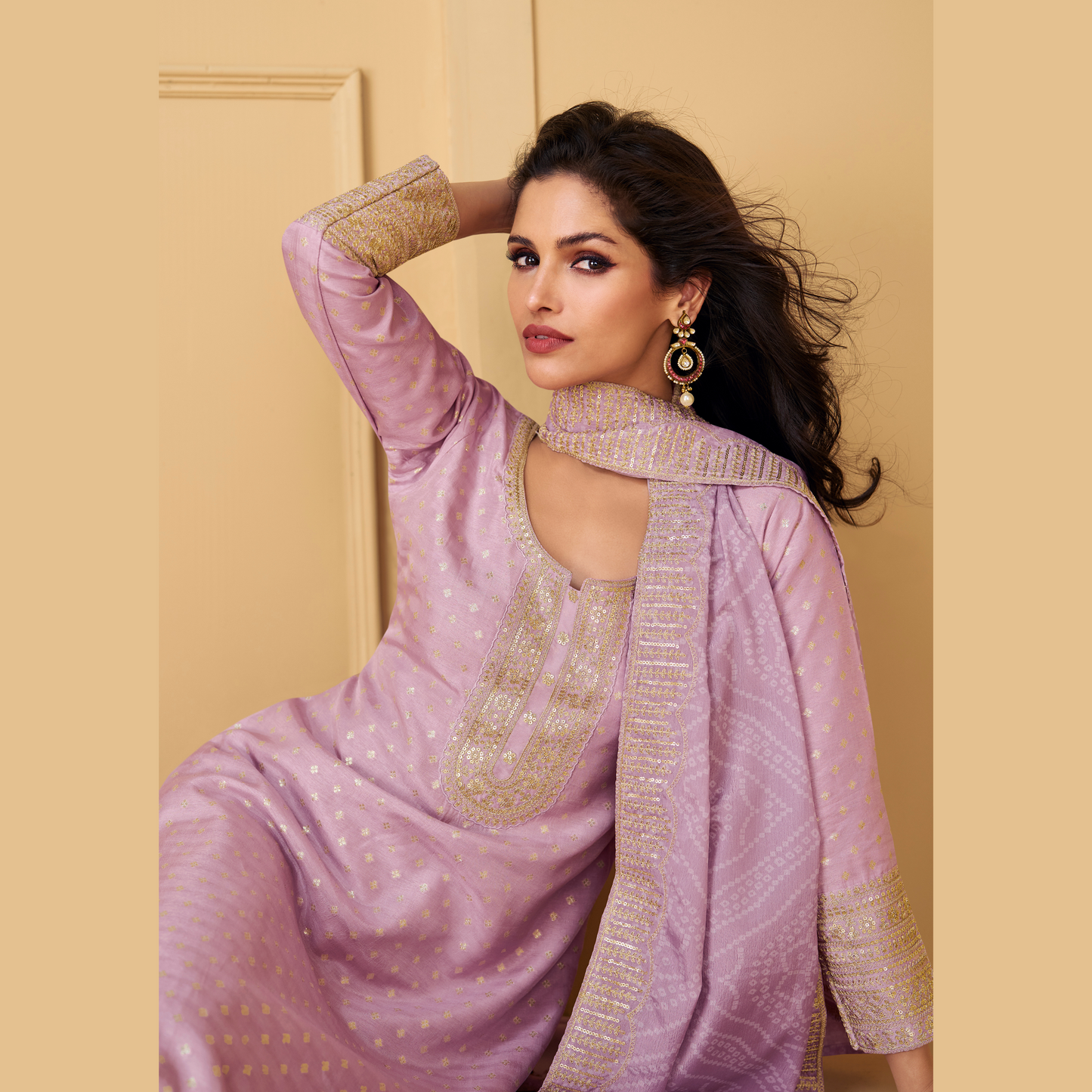 Royal Charm straight-cut salwar suits