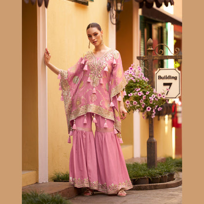 Blush Radiance Indo Western