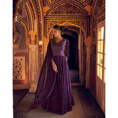 Imperial Amethyst Gown