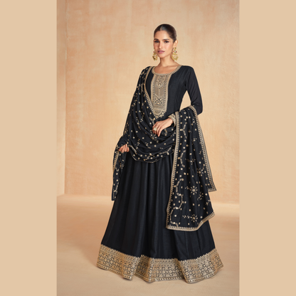 Timeless Elegance Anarkali Suit Set