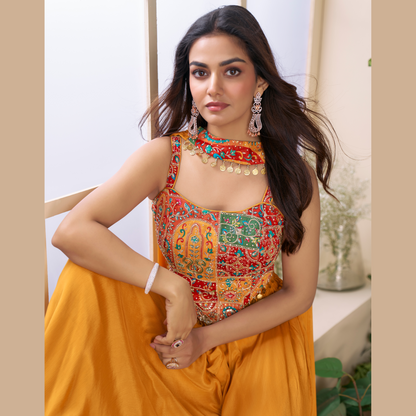 Meherbaan Rang festive lehenga