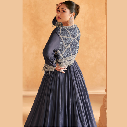 Timeless Indo Western Gown