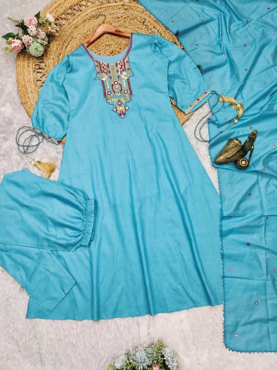 Chandni Threads Premium Chanderi
