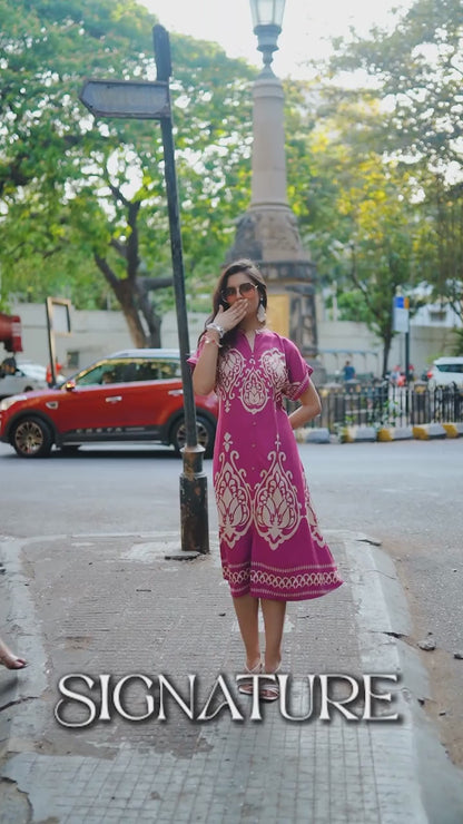 Zoya Kaftan-Style Rayon Kurti