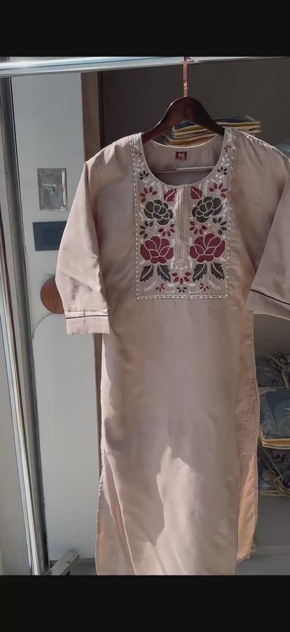 Meher Embroidered Kurta Pant Set