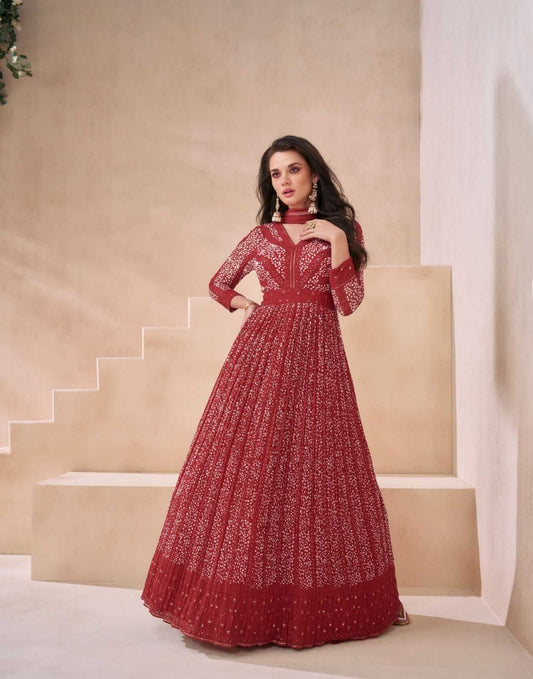 Royal Georgette Suit- Khushnuma