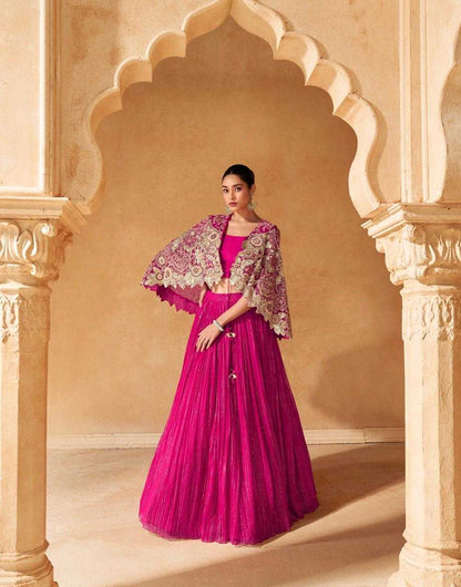 Luxurious Embroidered Indo-Western Gown